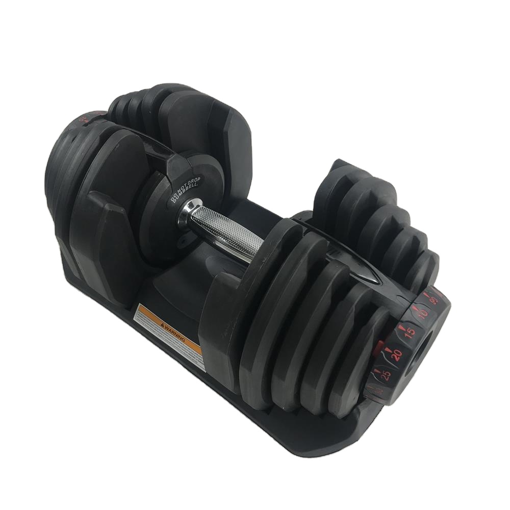 Adjustable Dumbbell Pair 40Kg - Para hantli regulowanych o dużym rozmiarze,