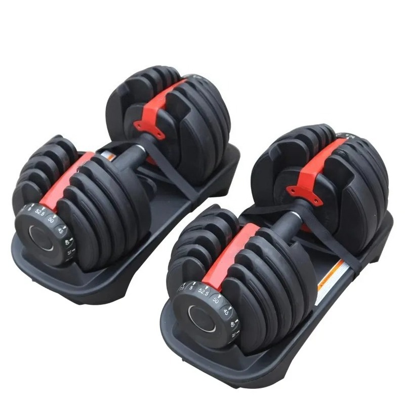 Adjustable Dumbbell Pair 40Kg - Szybko regulowane hantle 24 kg dla