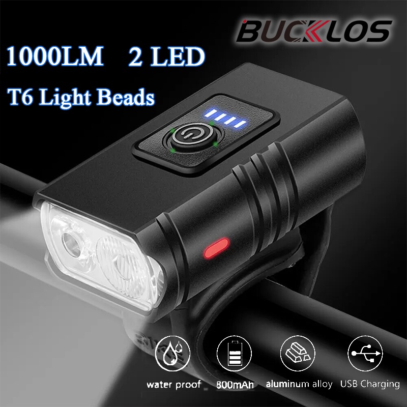 Rechargeable Bicycle Headlight 1000 Lumen - Światła rowerowe 1000 lumenów 2500 mAh