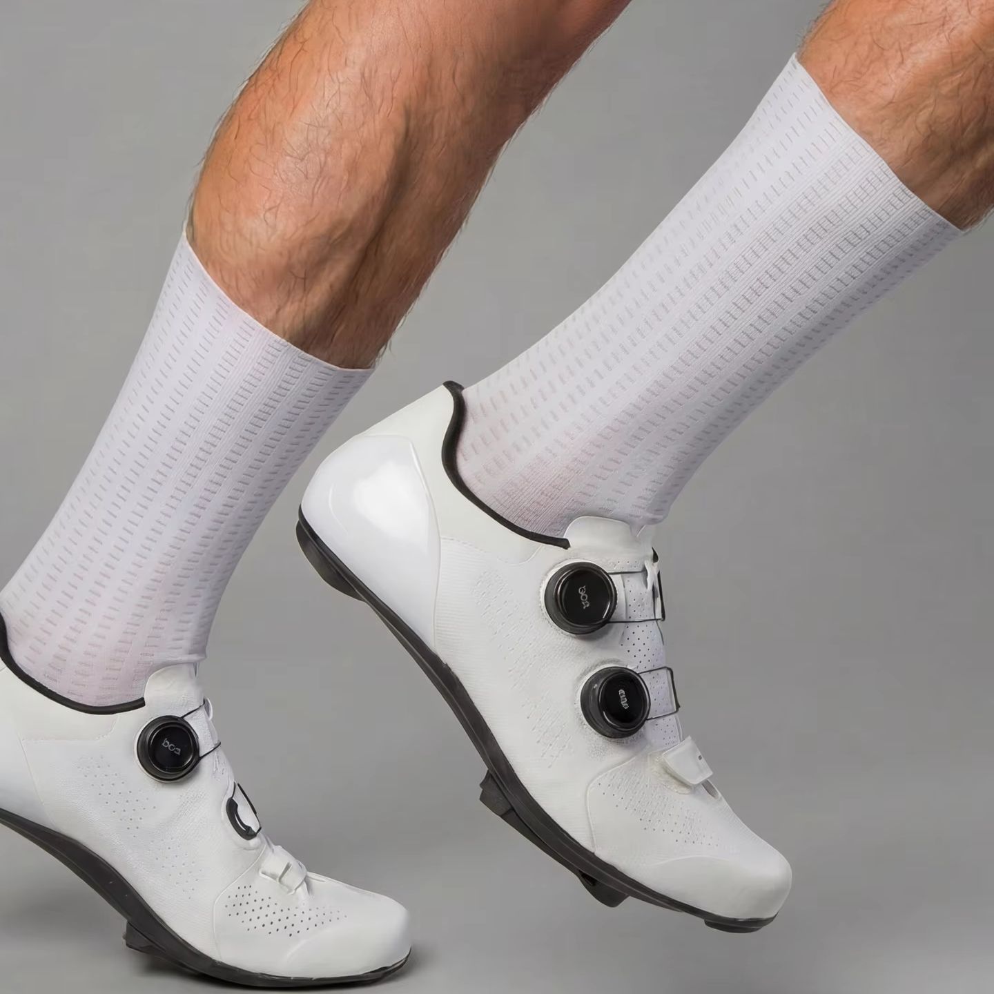 Cycling - Profesjonalne unisexowe skarpety rowerowe Aero, oddychające