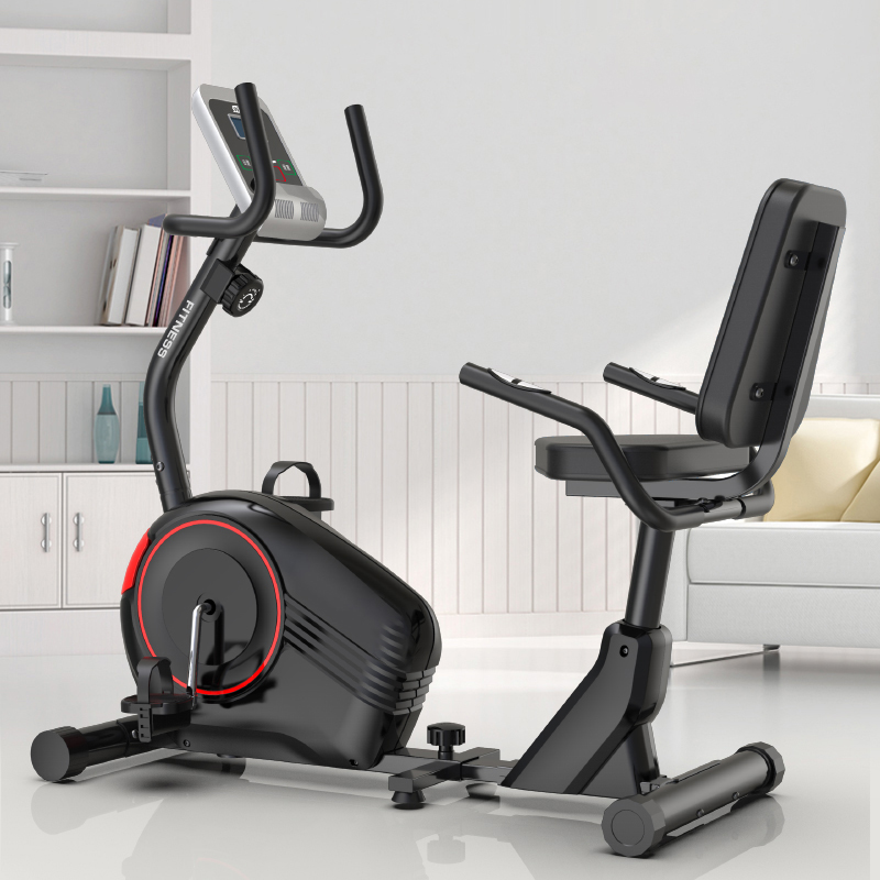 Exercise Bike Magnetic Resistance - Przenośny trenażer rehabilitacyjny nóg do domowej