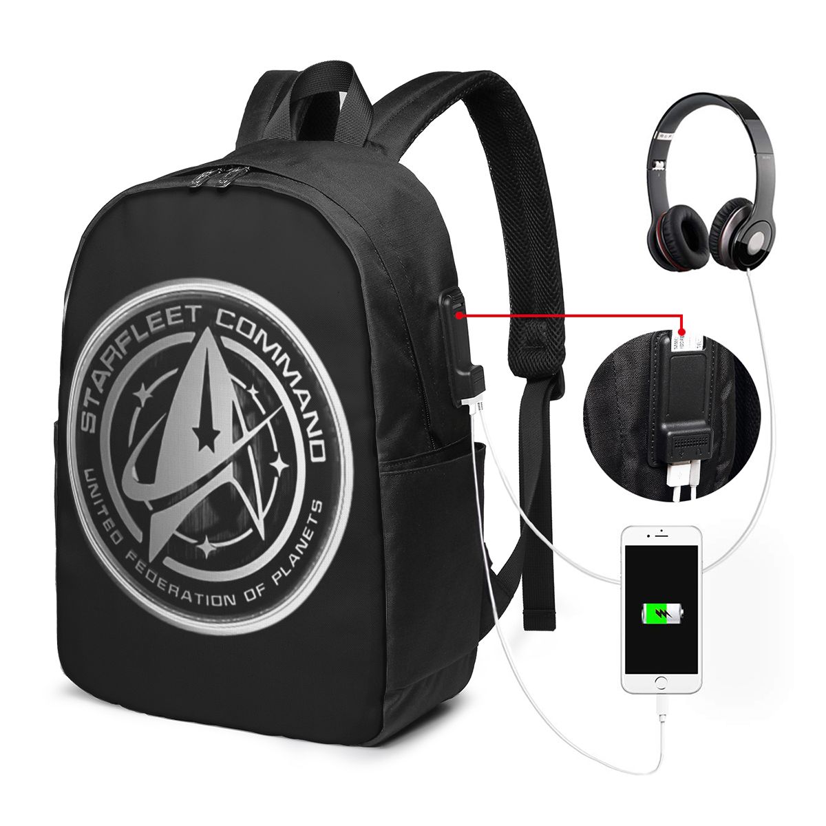 Hiking - Plecak Star Trek, serial science fiction,