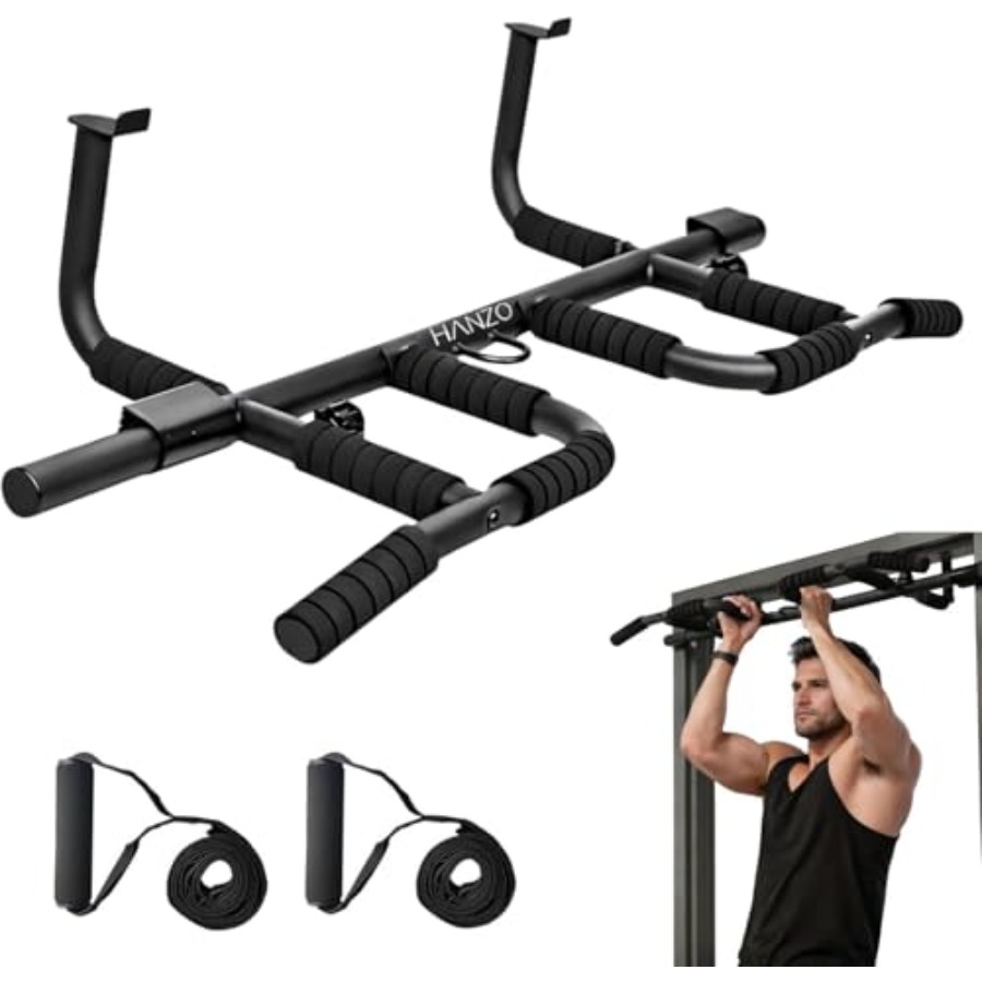 Door Pull Up Bar No Screw - Zestaw drążka do podciągania do drzwi