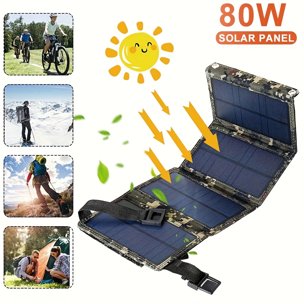 Hiking - [Panel słoneczny] Przenośny składany panel słoneczny