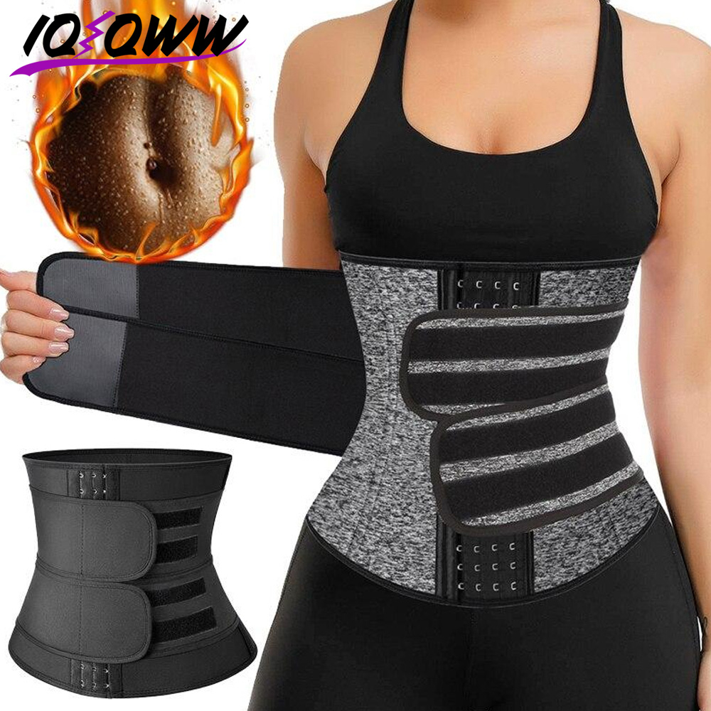 Sweat Waist Trainer Belt Neoprene - Damski i męski pas wyszczuplający z