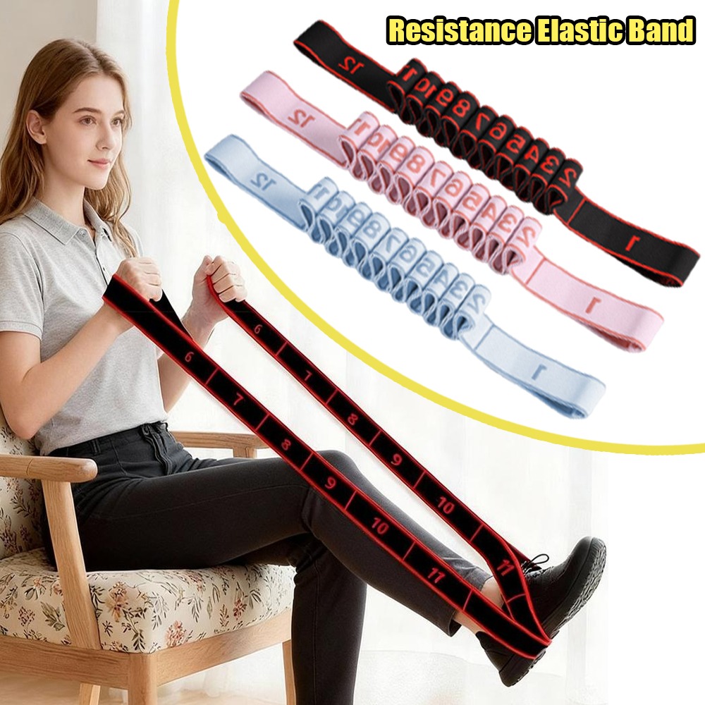 Pilates Bar Kit With Resistance Bands - Taśmy oporowe do jogi i pilatesu,
