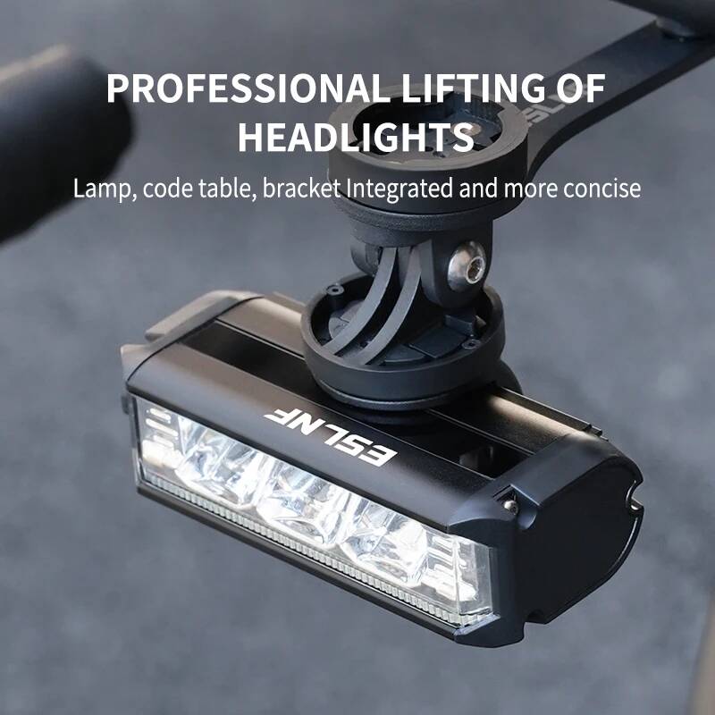 Rechargeable Bicycle Headlight 1000 Lumen - Reflektor rowerowy ESLNF Bike 1000 Alloy