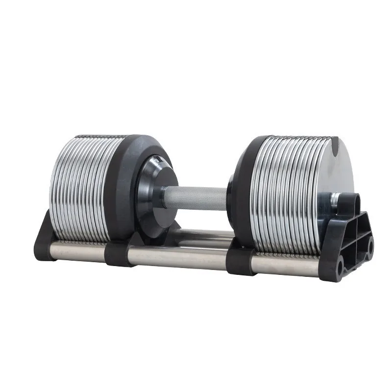 Adjustable Dumbbell Pair 40Kg - Regulowane hantle ze stali nierdzewnej Sprzęt