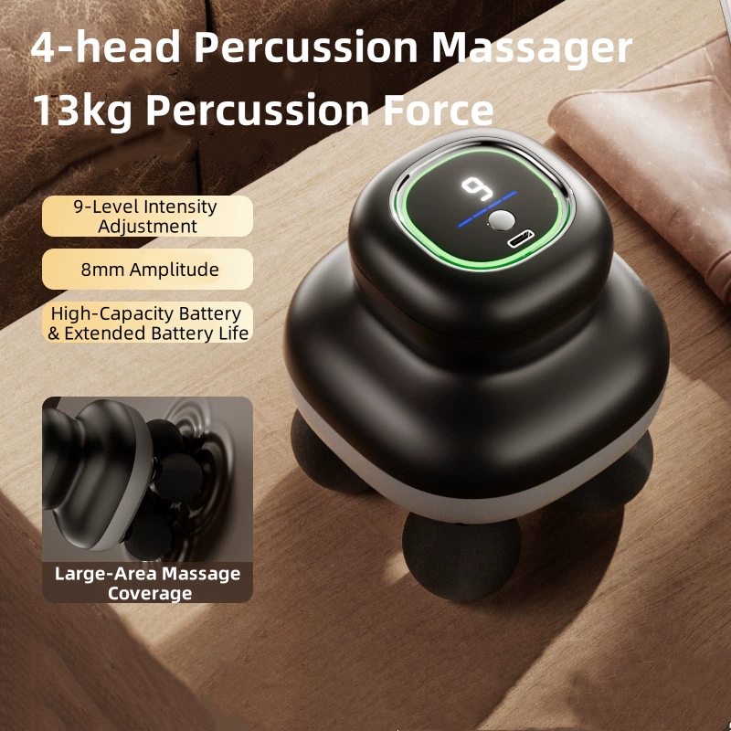Electric Massage Gun Deep Tissue - Profesjonalny, ręczny pistolet do masażu powięziowego