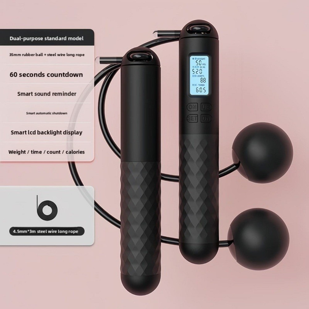 Przenośna bezprzewodowa skakan – Smart Jump Rope Digital Counter recenzja i cena