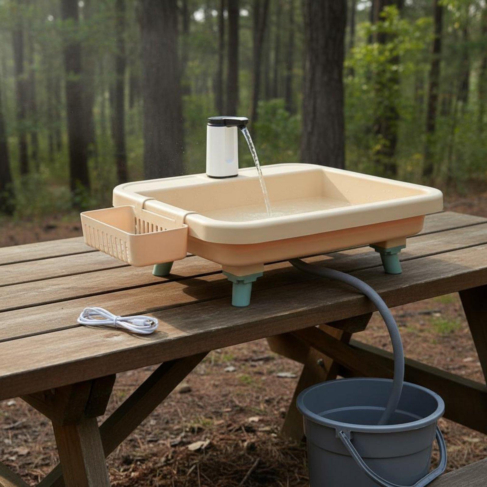 Przenośna umywalka kempingowa  – Camping recenzja i cena