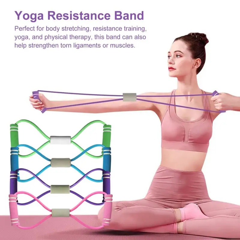 Elastyczna taśma oporowa do ćw – Resistance Bands Set With Handles recenzja i cena