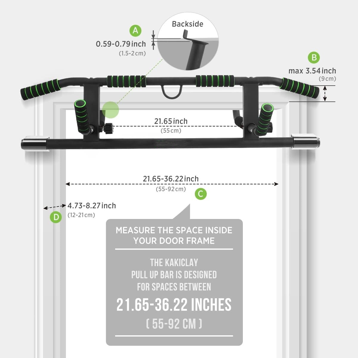 Drążek do podciągania Wellshow – Door Pull Up Bar No Screw recenzja i cena