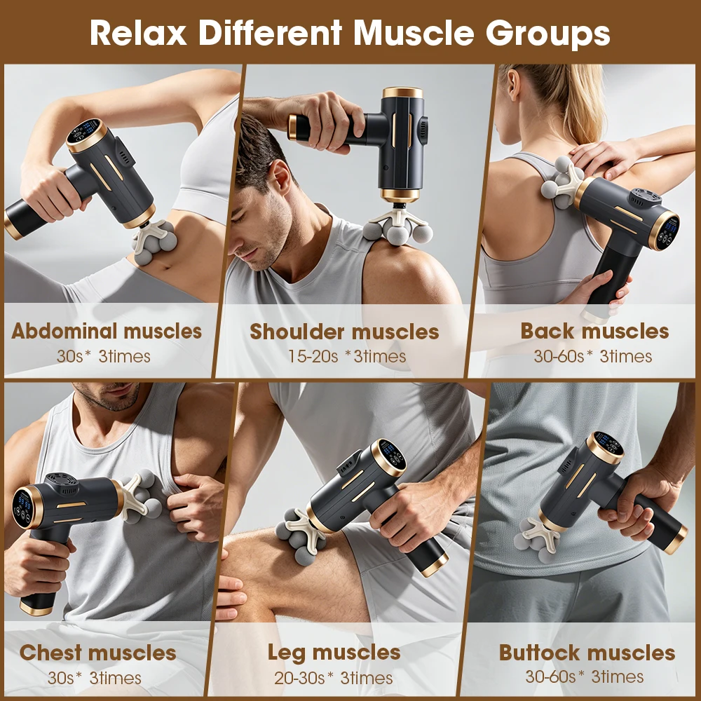 Elektryczny pistolet do masażu – Electric Massage Gun Deep Tissue recenzja i cena