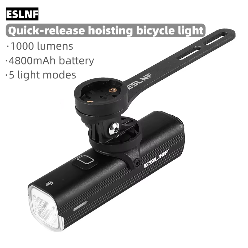 Przednia lampka rowerowa ESLNF – Rechargeable Bicycle Headlight 1000 Lumen recenzja i cena