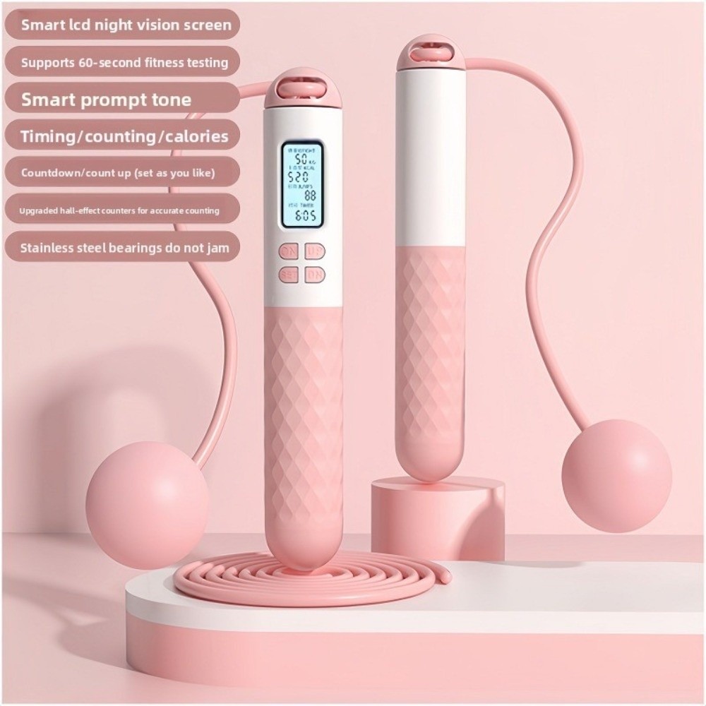 Praktyczna bezprzewodowa skaka – Smart Jump Rope Digital Counter recenzja i cena
