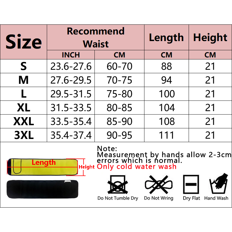 Damski pas wyszczuplający do s – Sweat Waist Trainer Belt Neoprene recenzja i cena