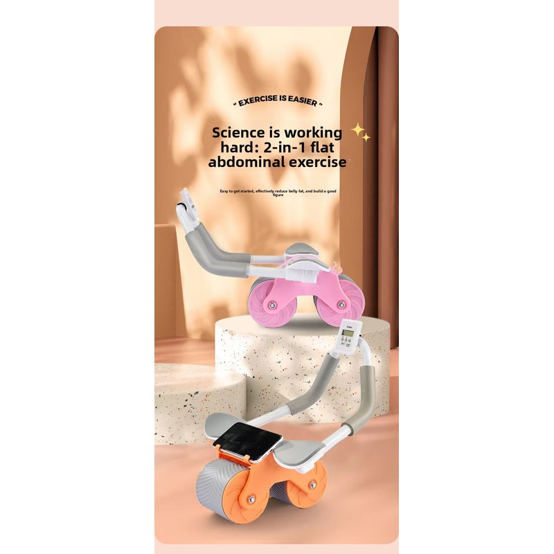 Kółko do ćwiczeń mięśni brzuch – Ab Roller Wheel With Elbow Support recenzja i cena