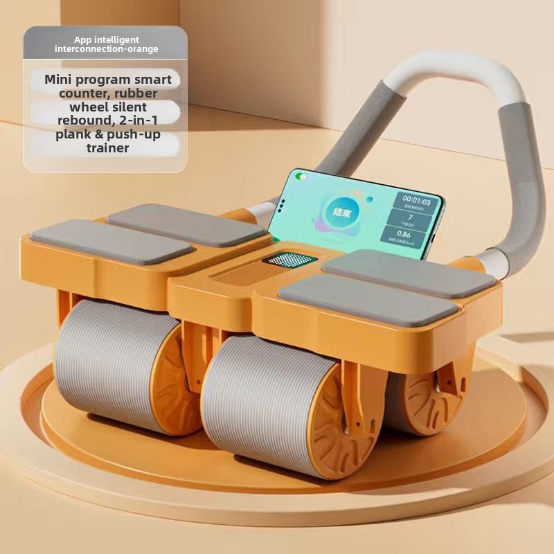 Czterokołowe kółko do ćwiczeń  – Ab Roller Wheel With Elbow Support recenzja i cena
