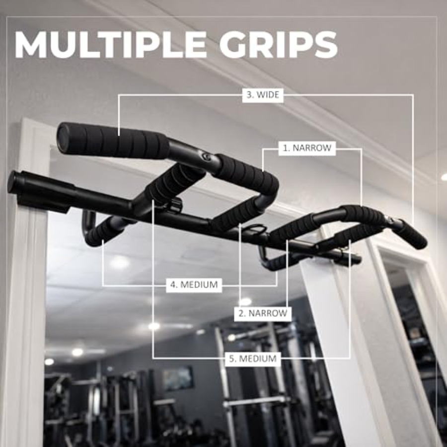 Zestaw drążka do podciągania d – Door Pull Up Bar No Screw recenzja i cena