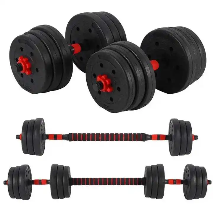 Regulowany zestaw hantli, para – Adjustable Dumbbell Pair 40Kg recenzja i cena