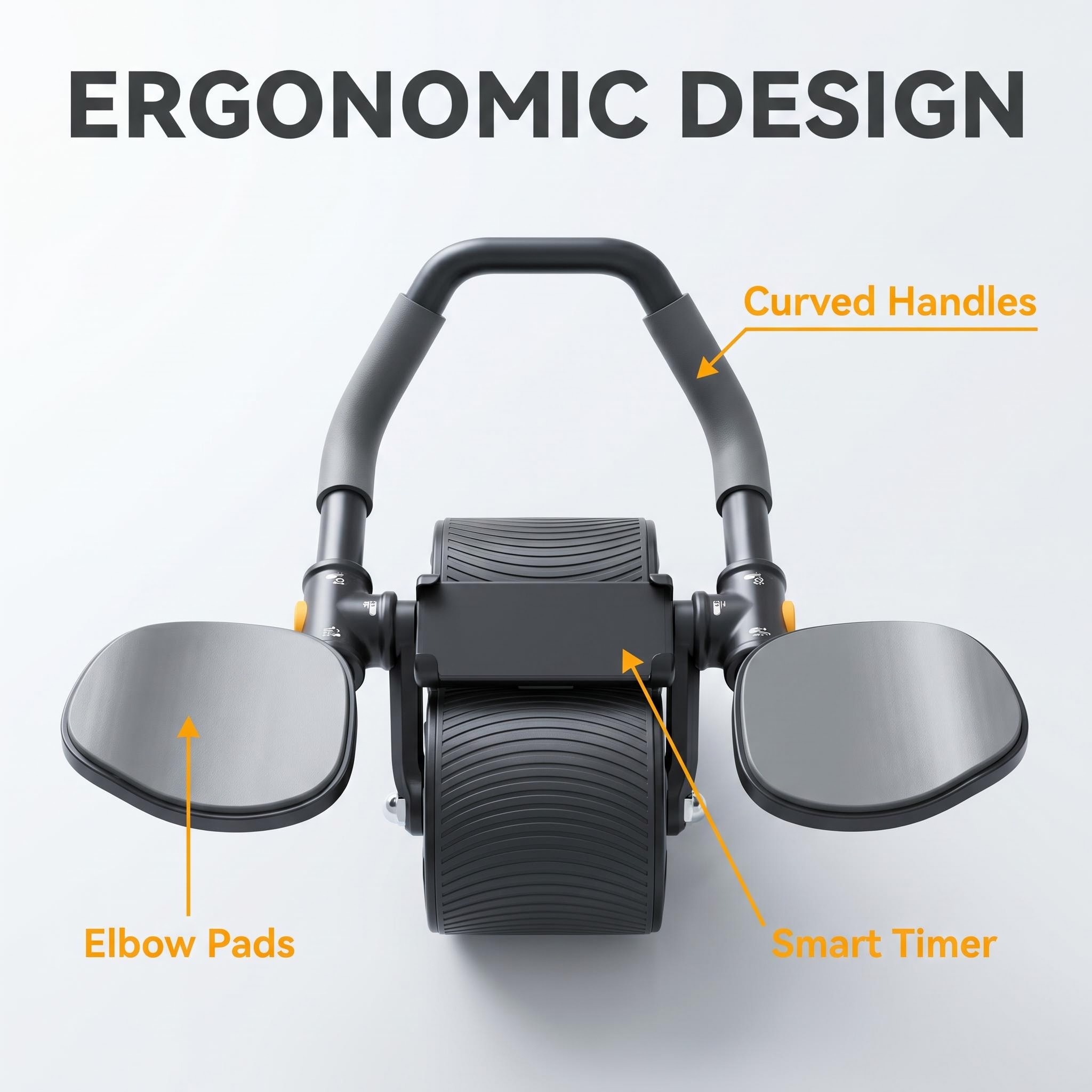 Wałek do ćwiczeń mięśni brzuch – Ab Roller Wheel With Elbow Support recenzja i cena