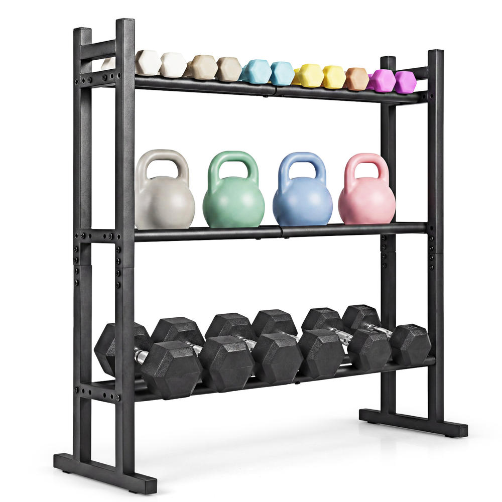Wytrzymały 3-poziomowy stojak  – Fitness Equipment recenzja i cena