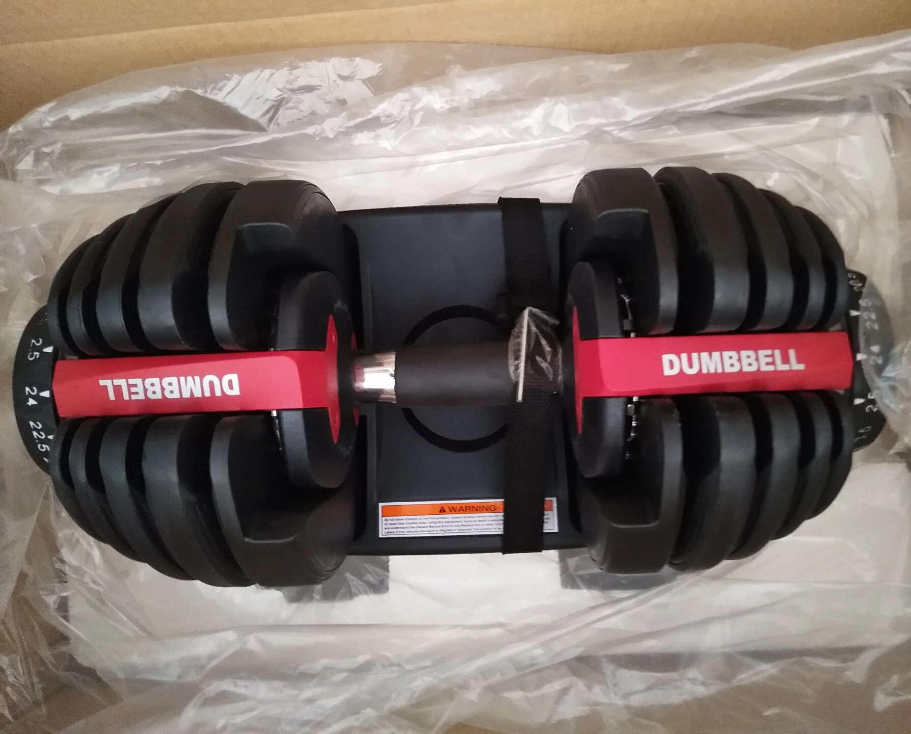 24kg, 40kg Zestaw regulowanych – Adjustable Dumbbell Pair 40Kg recenzja i cena