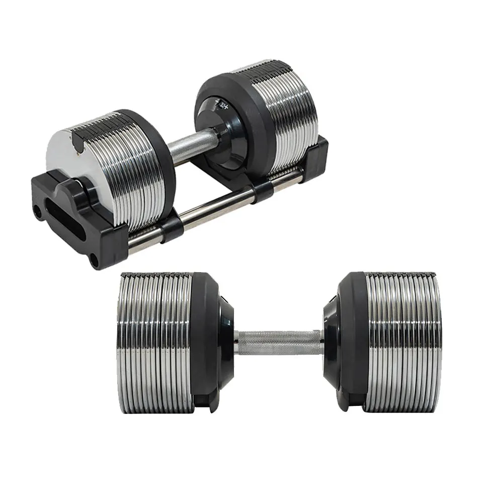 Regulowane hantle ze stali nie – Adjustable Dumbbell Pair 40Kg recenzja i cena