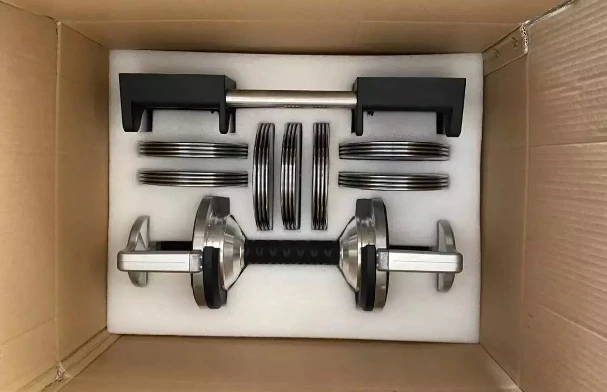 Regulowane hantle wolnostojące – Adjustable Dumbbell Pair 40Kg recenzja i cena